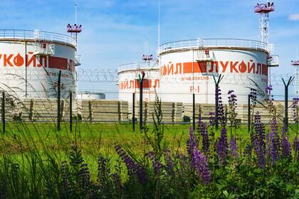 Terminal petrolera rusa, en la región de Kaliningrado