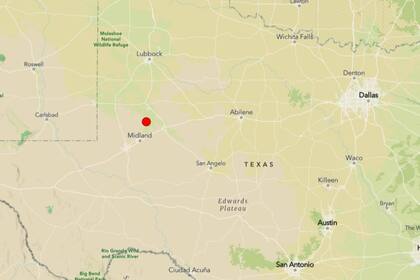 Terremoto de 4,8 grados en Ackerly, Texas