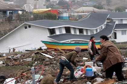 Archivo.- Una imagen de devastación tras un terremoto en Chile, el 28 de febrero de 2010