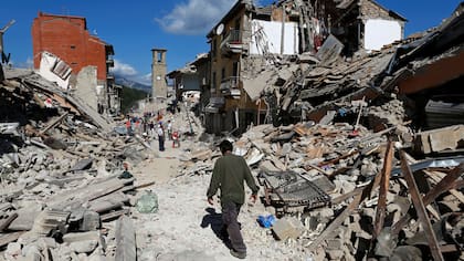Cada vez son más frecuentes los sismos en Italia