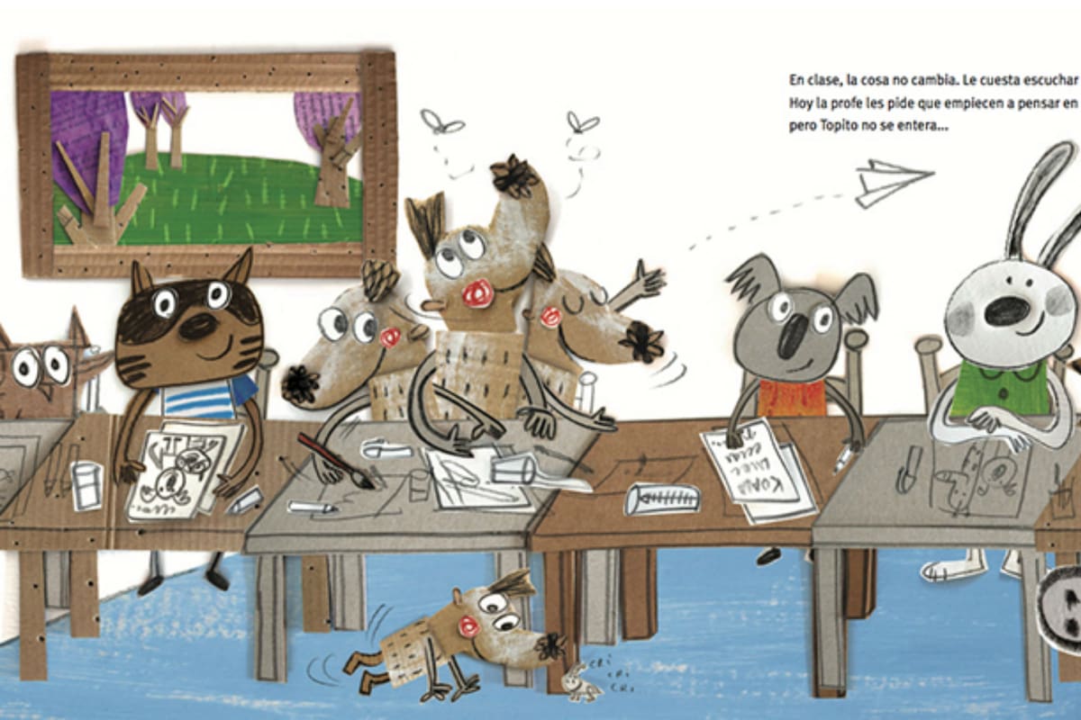 Terremoto hace lío hasta en la escuela