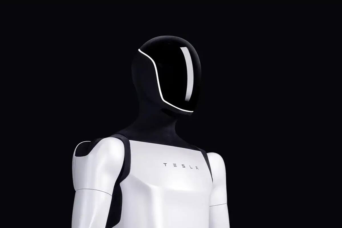 Tesla Bot, conocido como Optimus robot, destinado para tareas poco seguras o repetitivas (Tesla/Archivo)