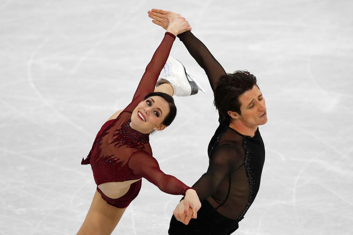 Tessa Virtue y Scott Moir tuvieron una valoración de 206,07 puntos, un nuevo récord del mundo