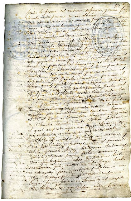 Testamento Manuel Belgrano