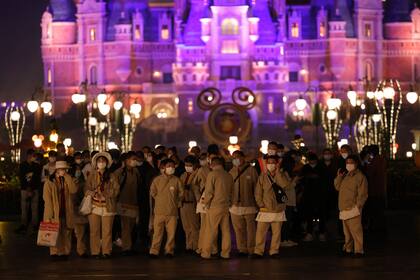 Testeos masivos en Disneyland de Shanghái, el domingo por la noche