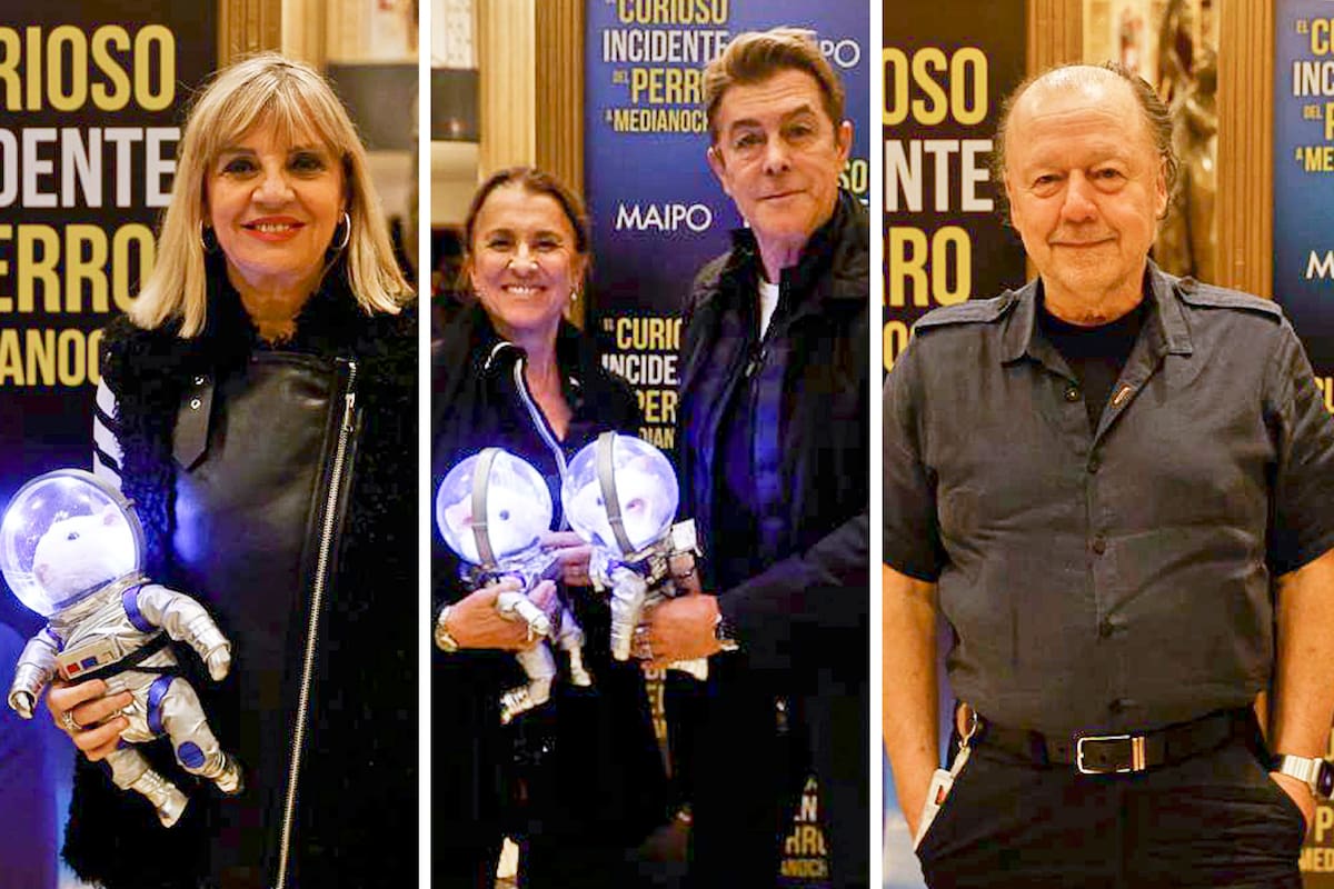 Teté Coustarot, Gabriel Corrado y Enrique Piñeyro fueron algunas de las figuras que disfrutaron del nuevo musical de Carla Calabrese en el Teatro Maipo