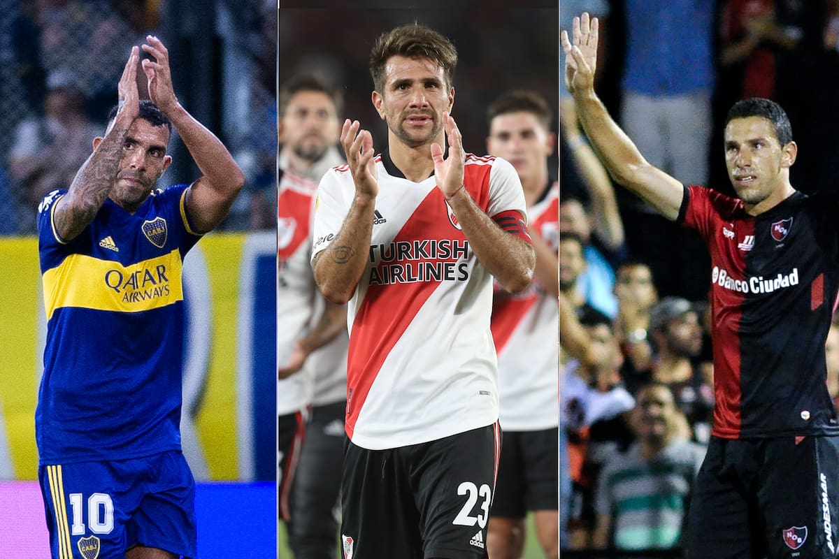 Tevez, Ponzio y Maxi Rodriguez, tres emblemas que dejaron de jugar