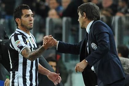 Todo un símbolo: Tevez y Conte, una sociedad de lujo en el pasado de Juventus