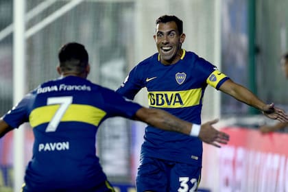 Tevez y Pavón, la dupla con la que Boca sueña volver a ganar una Copa Libertadores que no consigue dese 2007