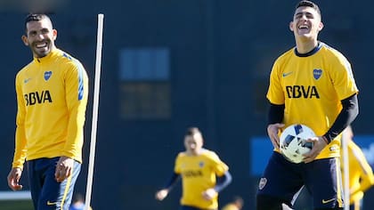 Tevez y Pavón podrían despedirse el domingo ante Colón