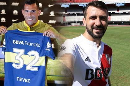 Tevez y Pratto, las dos contrataciones estelares del mercado
