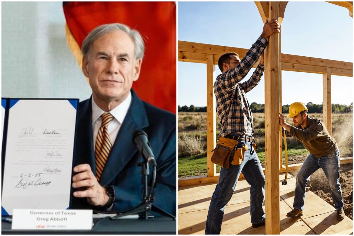 Texas aprueba normativa que facilitará la instalación de viviendas prefabricadas a partir de septiembre de 2026