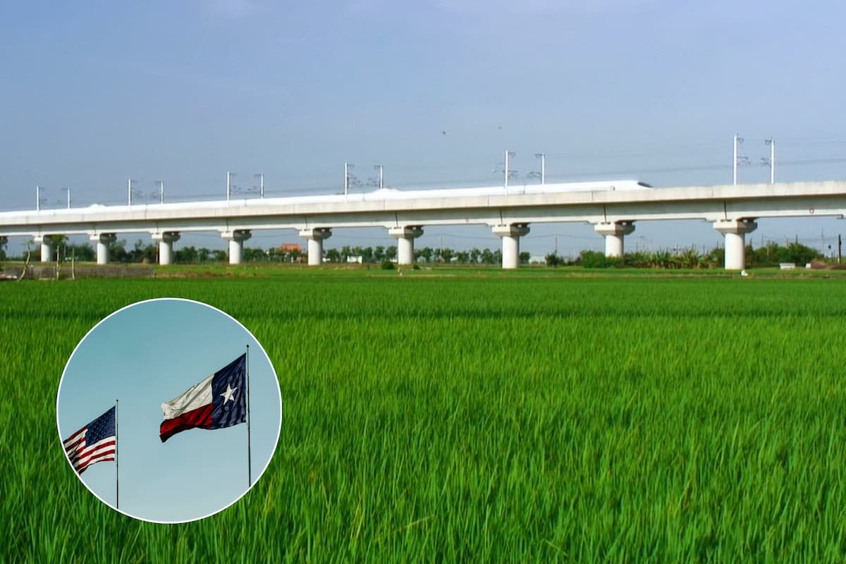 Texas Central planea usar el modelo japonés Shinkansen, que transporta hasta 1300 pasajeros por viaje