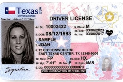 Texas comenzó a emitir tarjetas que cumplen con la Real ID desde el 10 de octubre de 2016