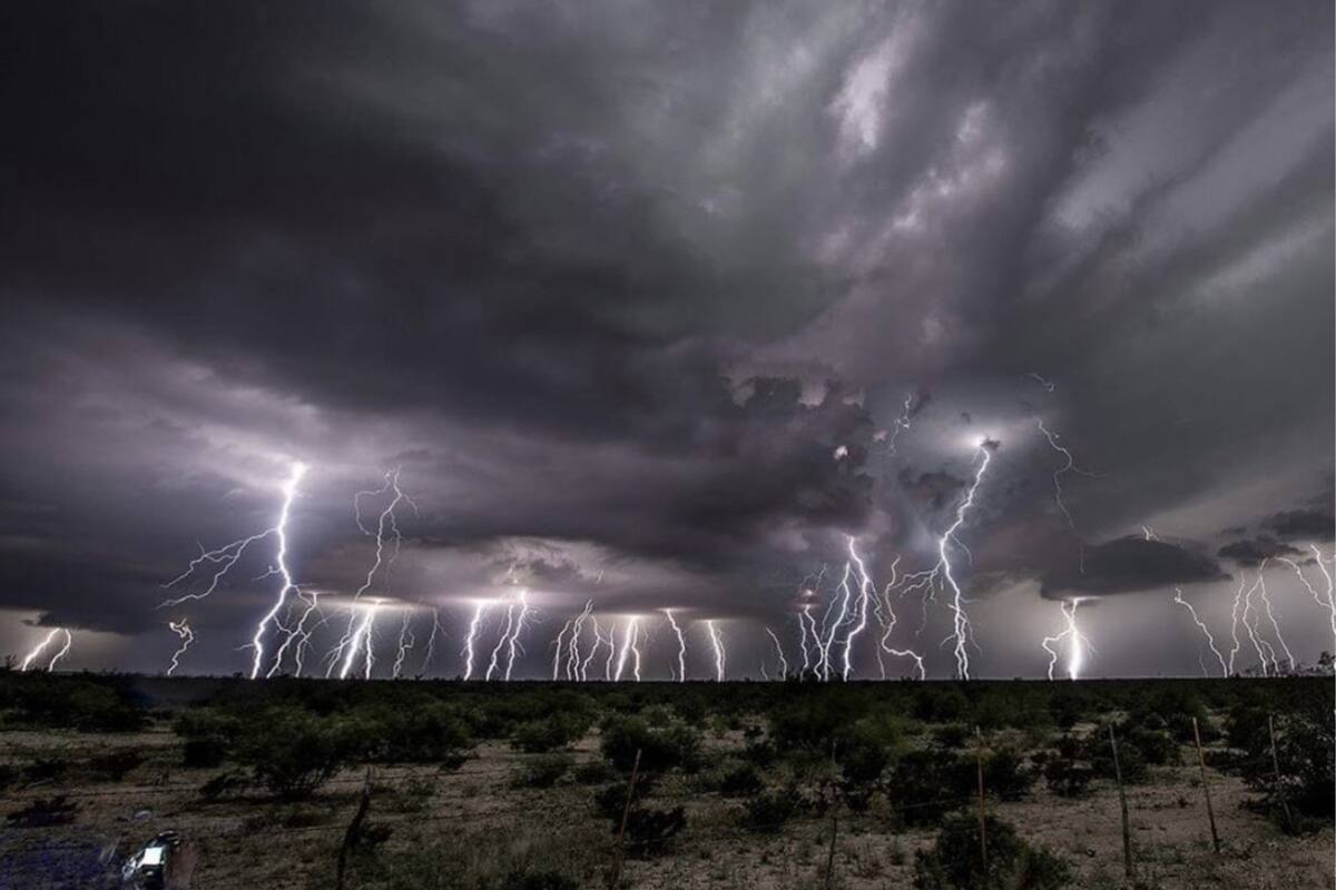 Texas espera una fuerte actividad eléctrica con la llegada de tormentas severas en los próximos días