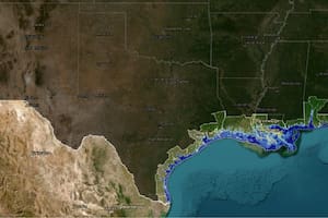 Texas podría ser uno de los estados de Estados Unidos más afectados por el crecimiento del nivel del mar a causa del calentamiento global