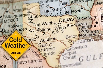 Texas se prepara para un marcado giro invernal, ya que una masa de aire polar de origen ártico irrumpirá entre la madrugada y la tarde del viernes