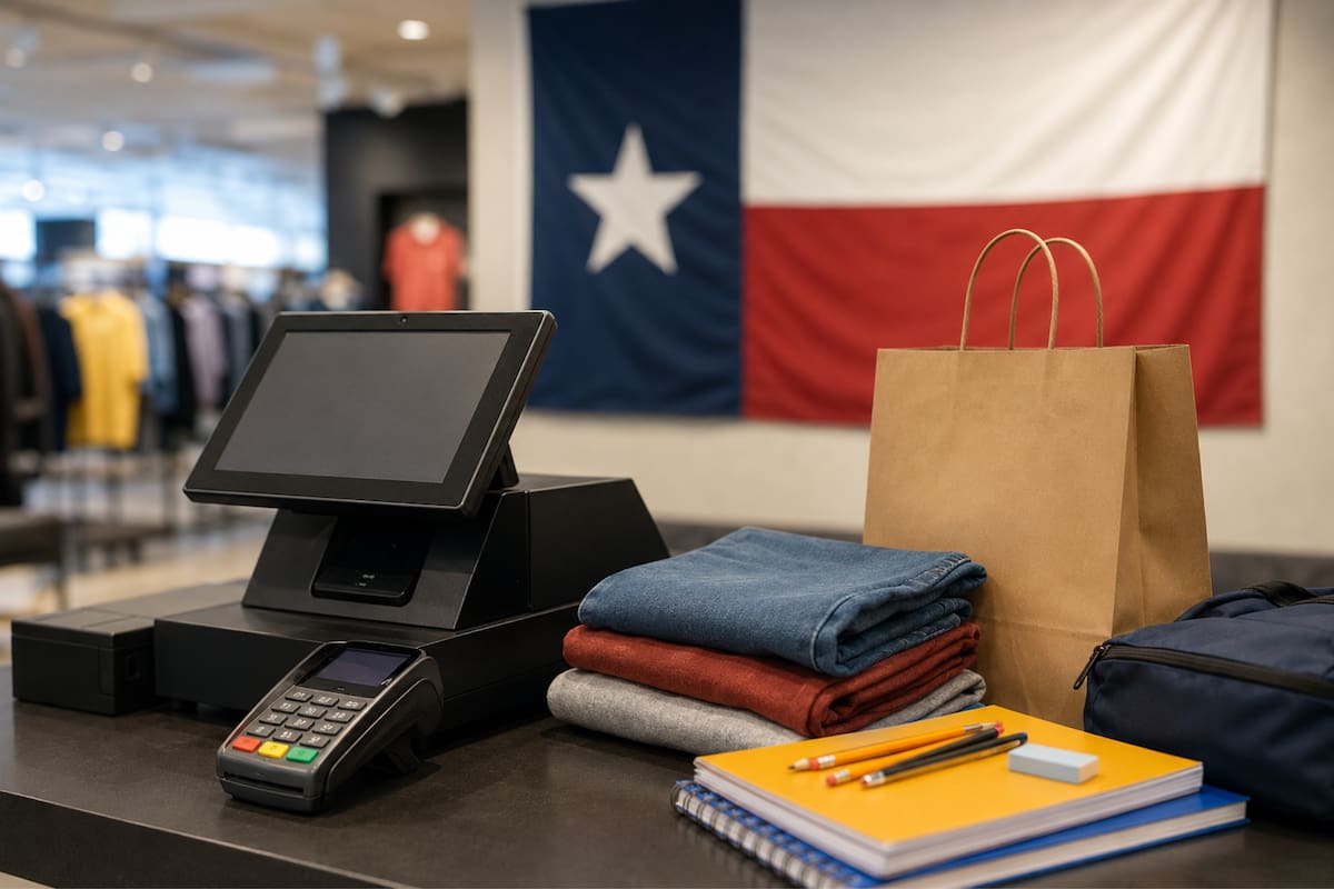 Texas tendrá un fin de semana sin impuestos en agosto 2026