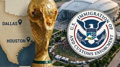 Texas tiene confirmada la presencia del ICE en los próximos encuentros del Mundial 2026