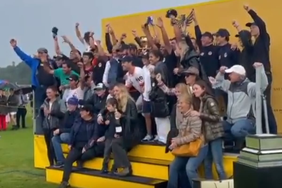 Thai Polo Club celebra la victoria en la Gold Cup 2021.