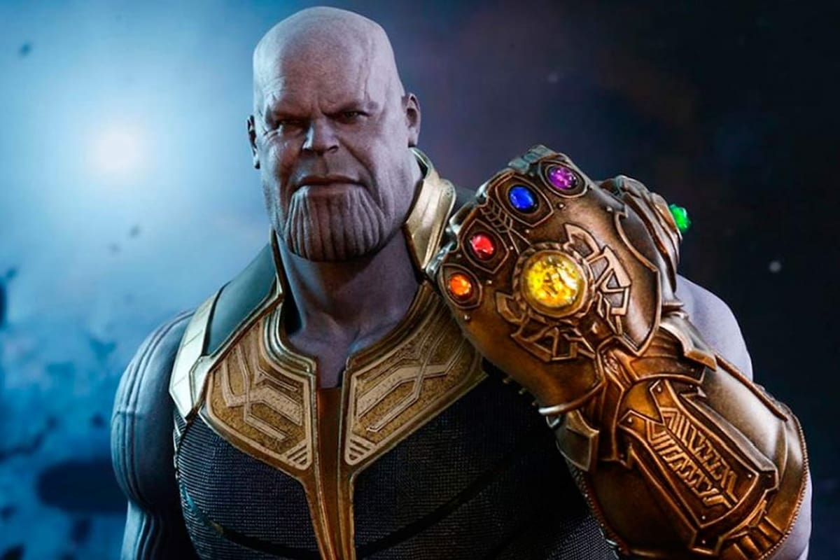 Thanos y su Guantelete del Infinito