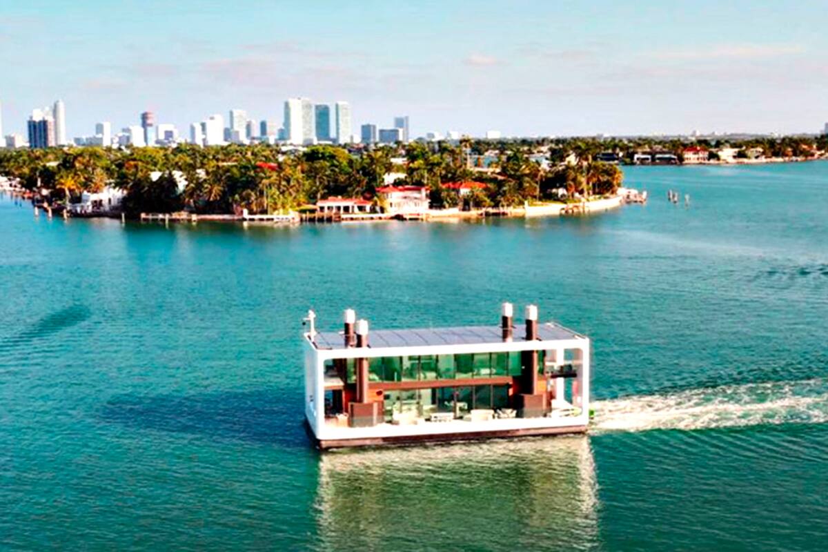 "The Arkup", una casa flotante en South Beach, Miami