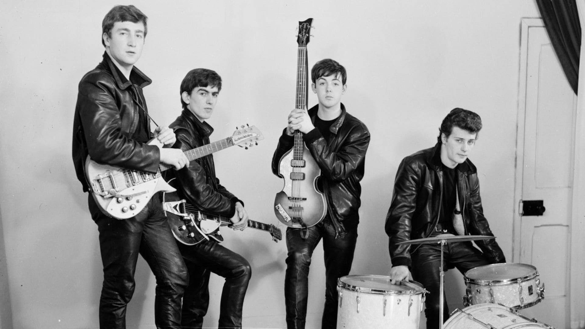 Mike Smith en los estudios Decca, en 1960.