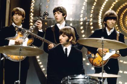 The Beatles en Top of The Pops, el clásico de la TV británica, en 1966