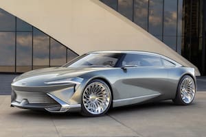 The Buick Wildcat EV concept conveys the all-new design language that will influence Buick production models for the foreseeable future as the brand transitions to an all-electric future.