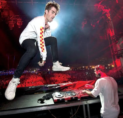 The Chainsmokers en el festival Kaaboo de California, el año pasado