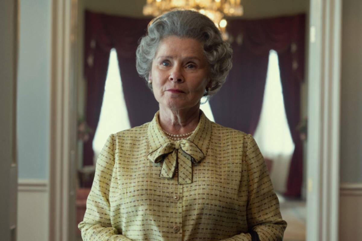 The Crown: revelan la primera foto de Imelda Staunton como la reina Isabel II