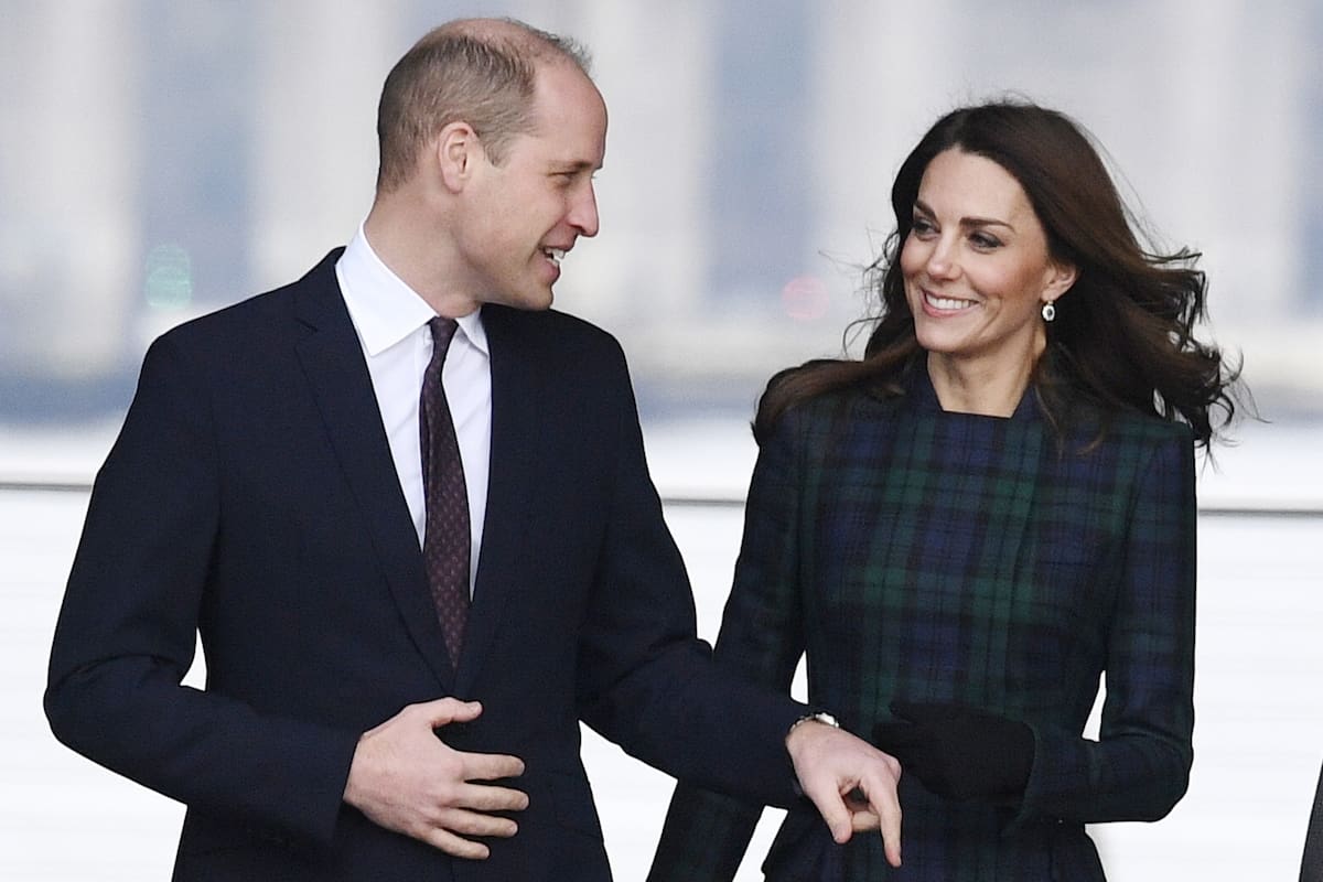 The Duke and Duchess of Cambridge officially open the VA Museum in Dundee. 29 Jan 2019