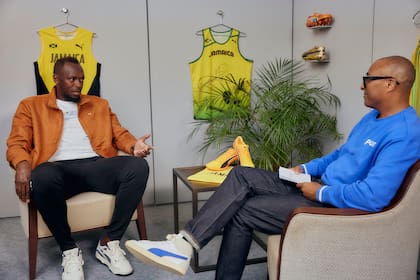 The dynamic conversation between Usain Bolt and Colin Jackson provides an engaging glimpse into the life of a sporting legend. (Photo: Business Wire)