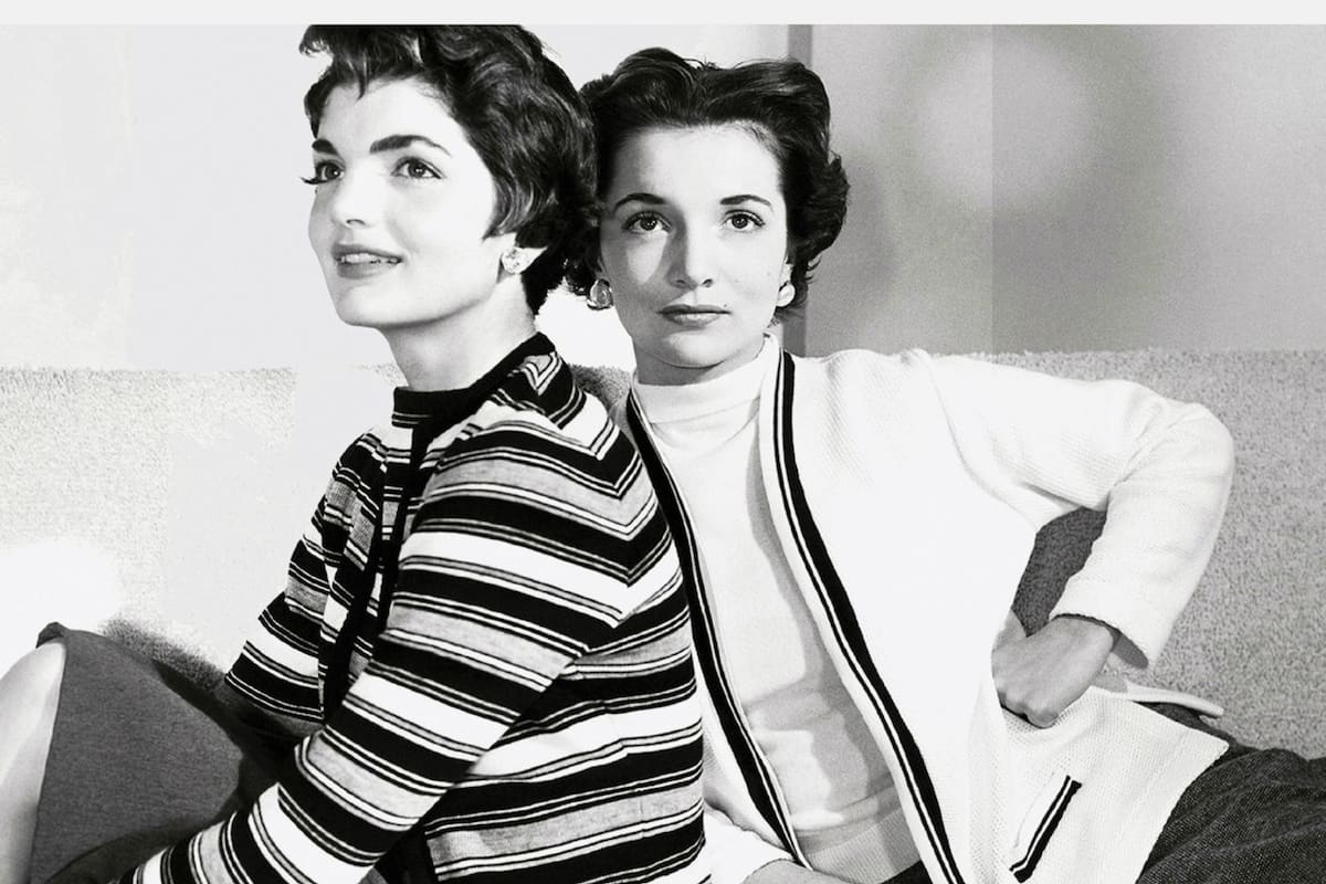 Las fabulosas hermanas Bouvier: Jackie y Lee en la tapa del libro