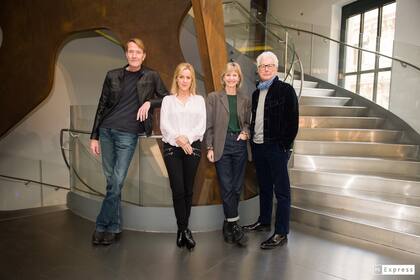 Escritores en gira The Friendship Tour Lee Child Jojo Moyes, Kate Mosse Ken Follett