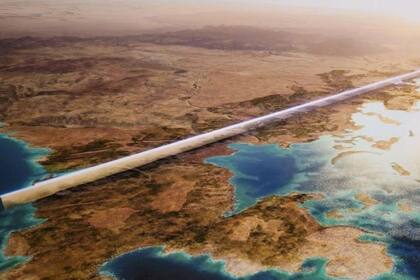 The Line es una parte central del megaproyecto saudita Neom