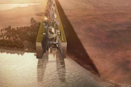 The Line tendrá un costo de un billón de dólares y será construido en el desierto de Arabia Saudita