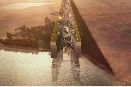 The Line tendrá un costo de un billón de dólares y será construido en el desierto saudita (Crédito: El Comercio, Perú)