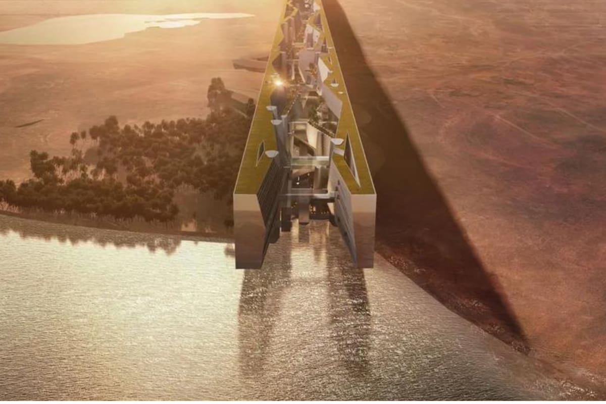 The Line tendrá un costo de un billón de dólares y será construido en el desierto saudita (Crédito: El Comercio, Perú)