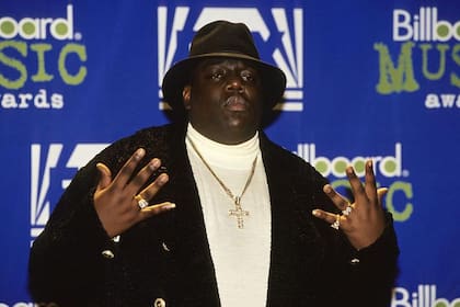 The Notorious B.I.G. posa en los Billboard Music Awards