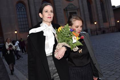 Sara Danius, secretaria de la Academia Sueca desde 2015, renunció ayer a su silla vitalicia en la institución