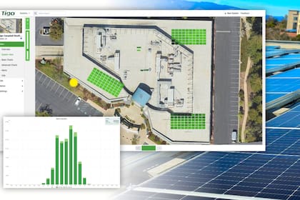 The system was designed and deployed by Tigo installer partner Laibach Solar and has averaged 5% Reclaimed Energy since it was commissioned. (Graphic: Business Wire)