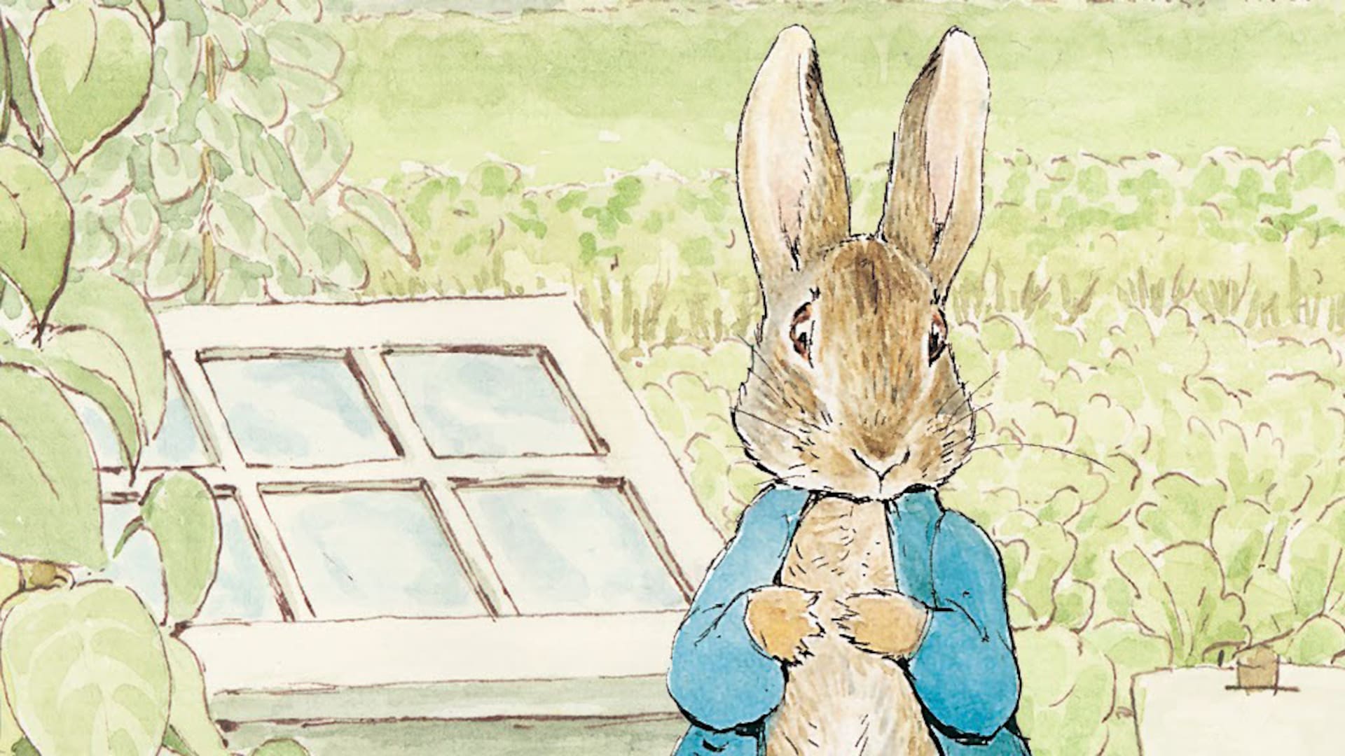 The Tale of Peter Rabbit (1902), su libro más exitoso sobre las correrías de un travieso conejito en la huerta de su vecino