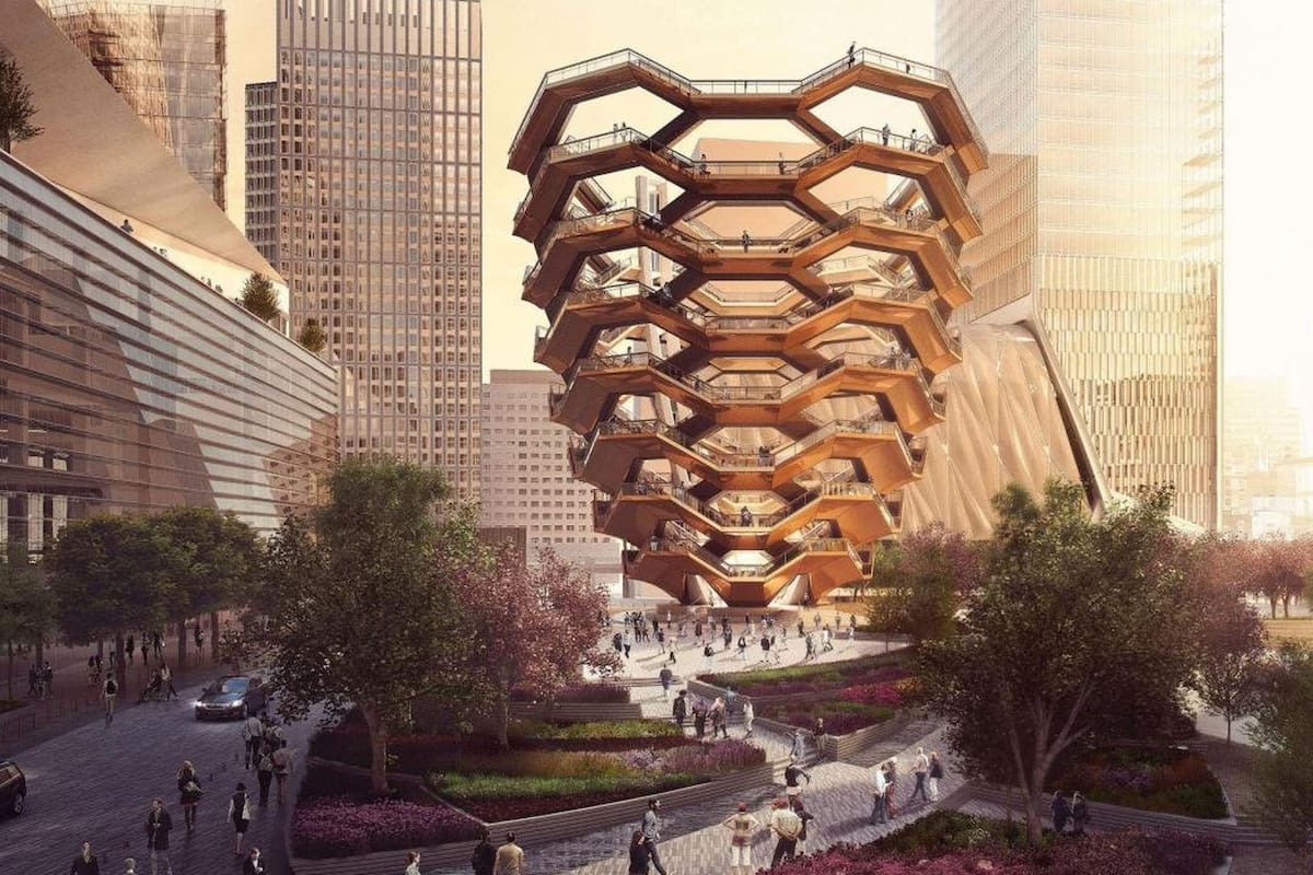 The Vessel: los nuevos 2500 escalones de Manhattan