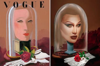 The Vivienne. Portada: noviembre de 1934. Foto: Instagram/@voguemagazine