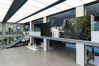 Ese es el tamaño que puede alcanzar el nuevo televisor modular The Wall de Samsung