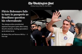 Cómo reflejaron los medios de Brasil y el mundo la huida de Bolsonaro a Estados Unidos