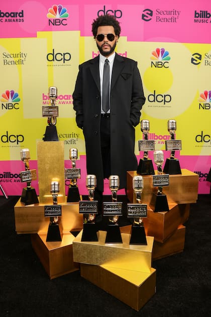 The Weeknd con todos sus premios Billboard