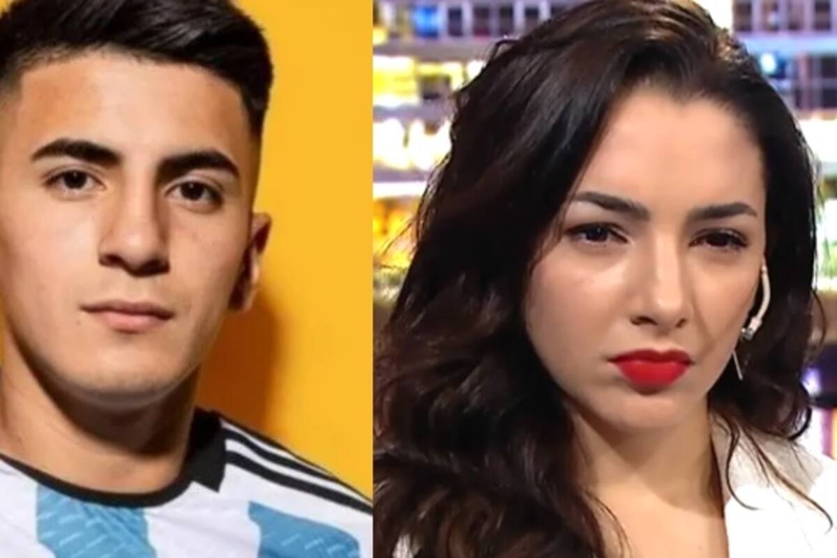 Thelma Fardin cuestionó que Thiago Almada juegue en la Selección.