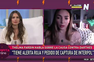 Thelma Fardin sobre la nueva vida de Juan Darthés en Brasil: "Es injusto"